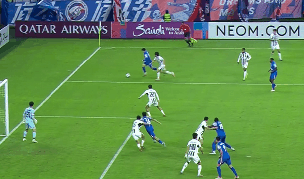 斯门前推射, 尊严, 阿苏埃劲射 斯门前推射, 尊严, 阿苏埃劲射